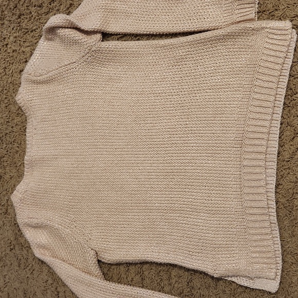 White House Black Market cream sweater size small - Picture 6 of 6